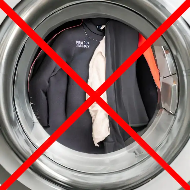 Märkäpukua ei saa pestä pesukoneessa