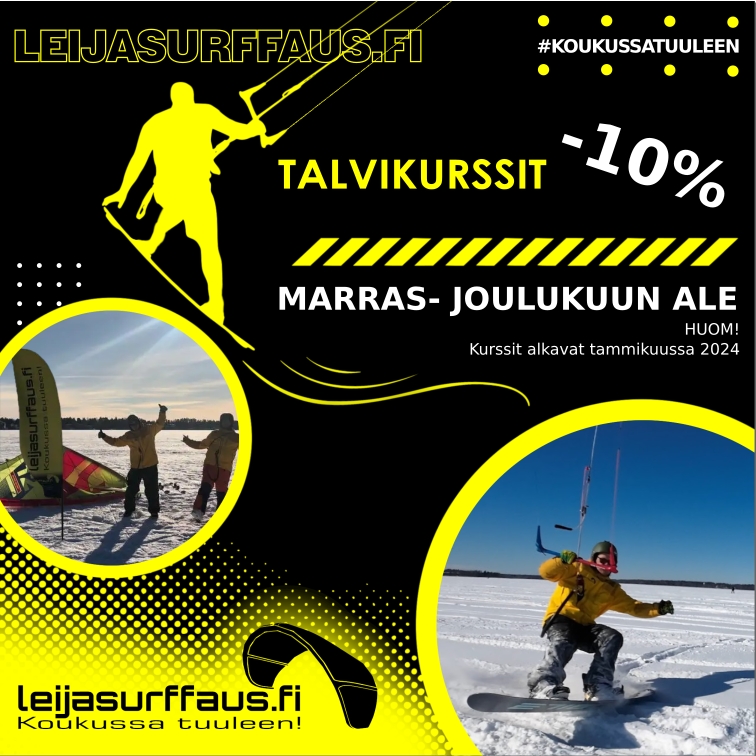 Leijahiihtokurssit tarjousa